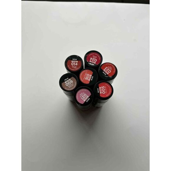 Revlon Other - Revlon Super Lustrous Shine Lipsticks in Reds and Corals Lot of 7